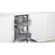 Съдомиялна машина Bosch SPV4EKX17E, за вграждане, серия 4, за 10 комплекта, 45 cm