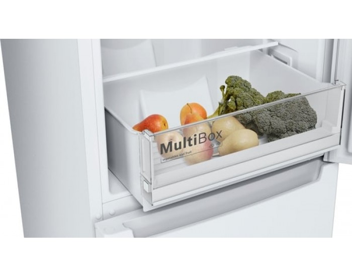 Хладилник Bosch KGN33NWEB, с фризер, серия 2, 176 х 60 cm, 282 L