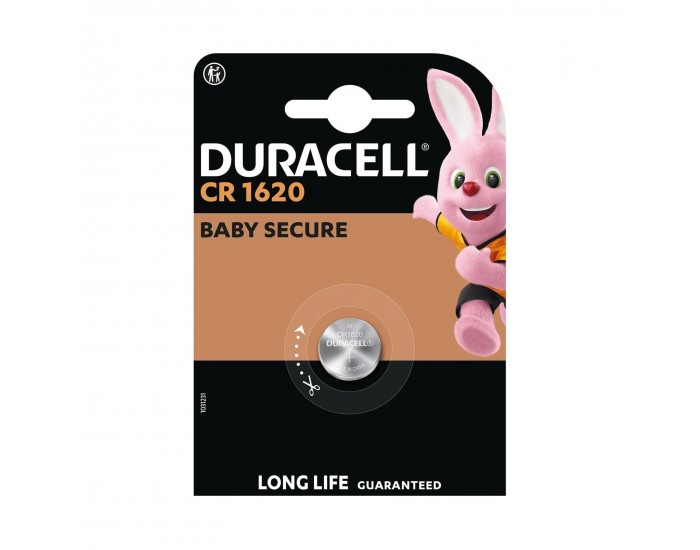 Литиева батерия Duracell CR1620, 3 V