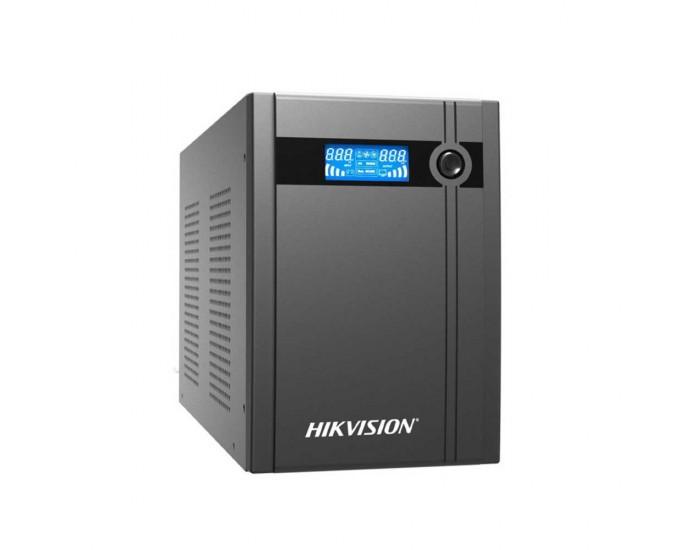 Непрекъсваемо токозахранващо устройство UPS Hikvision DS-UPS3000, 3000VA, 1800W, Back up, 6 - 8 часа, LCD