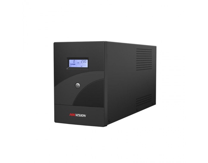 Непрекъсваемо токозахранващо устройство UPS Hikvision DS-UPS3000-R, Off-line, 3000VA, 1800W, Shuko