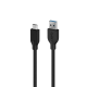 Кабел за бързо зареждане Genius ACC-A2CC, USB Type-A към USB Type-C, 150 cm, черен