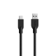 Кабел за бързо зареждане Genius ACC-A2CC, USB Type-A към USB Type-C, 150 cm, черен