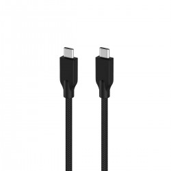 Кабел за бързо зареждане Genius ACC-C2CC, USB Type-C към USB Type-C, 100 cm, черен - Genius