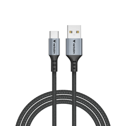 Кабел Verbatim Sync & Charge, USB Type-A към USB Type-C, 18 W, 120 cm - Разклонители, Зарядни и Кабели