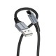 Кабел Verbatim Sync & Charge, USB Type-A към USB Type-C, 18 W, 120 cm