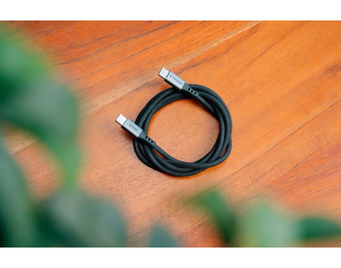 Кабел Verbatim Sync & Charge, USB Type-C към USB Type-C, 60 W, 120 cm