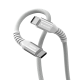 Кабел Verbatim Sync & Charge, магнитен, USB Type-C към USB Type-C, 60 W, 120 cm, сив