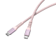 Кабел Verbatim Sync & Charge, магнитен, USB Type-C към USB Type-C, 60 W, 120 cm, розов