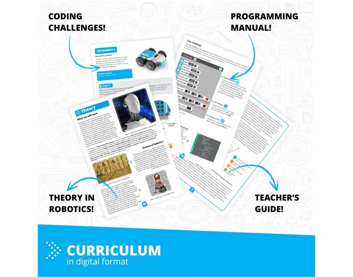 Робот Engino Education Ginobot Premium, с презареждащи се батерии