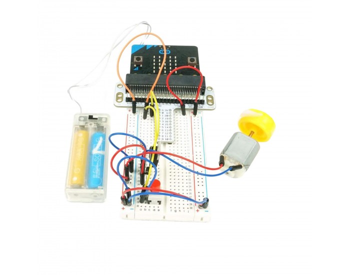 Базов комплект Elecfreaks EF08180, с Micro:Bit платка, батерии AAA