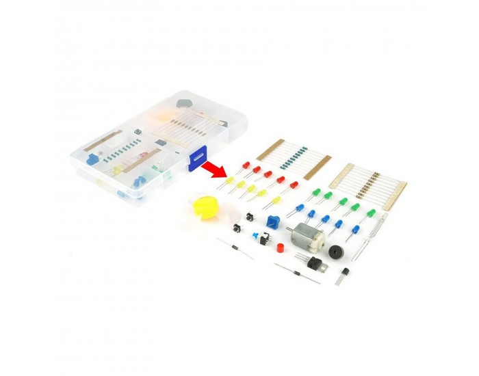 Базов комплект Elecfreaks EF08180, с Micro:Bit платка, батерии AAA