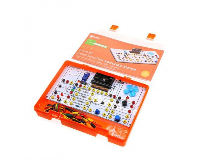 Комплект Експеримент Elecfreaks EF08200, с Micro:Bit платка, батерии AAA