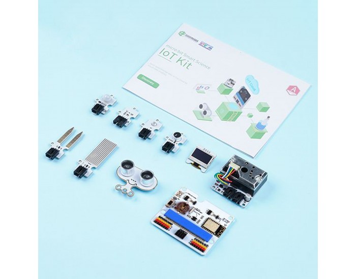Комплект Elecfreaks Smart IoT EF08203, с Micro:Bit платка, батерии AAA