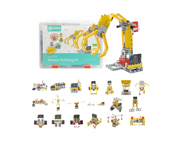 Комплект Elecfreaks Wonder EF08239, с Micro:Bit платка, 32 урока