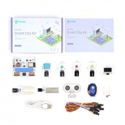 Комплект Elecfreaks Smart City EF08252, с Micro:Bit платка, 3 сензора - ELECFREAKS