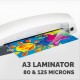 Ламинатор Fellowes Lunar, A3, за фолио до 125 микрона, максимална широчина на фолиото 320 mm