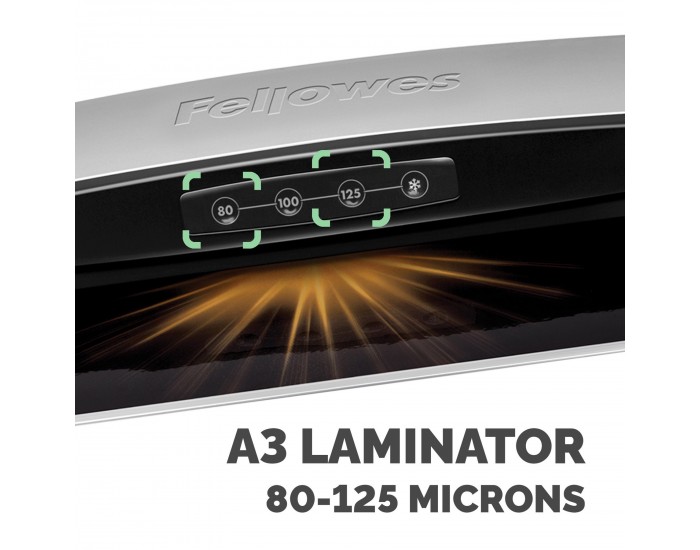 Ламинатор Fellowes Saturn 3i, A3, за фолио до 125 микрона, максимална широчина на фолиото 235 mm