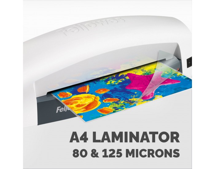 Ламинатор Fellowes Lunar, A4, за фолио до 125 микрона, максимална широчина на фолиото 230 mm