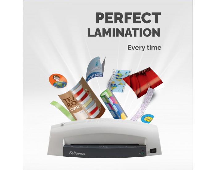 Ламинатор Fellowes Lunar, A4, за фолио до 125 микрона, максимална широчина на фолиото 230 mm