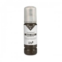 Съвместимо мастило за принтер Epson EcoTank, Sublisplash EPN+, 80 ml, Black - Sublisplash
