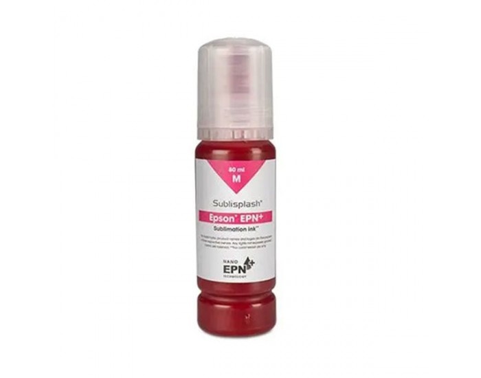Съвместимо мастило за принтер Epson EcoTank, Sublisplash EPN+, 80 ml, Magenta