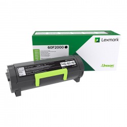 Оригинална тонер касета Lexmark 60F2000, MX310/410/510/611, 2500 страници/5%, Black - Lexmark