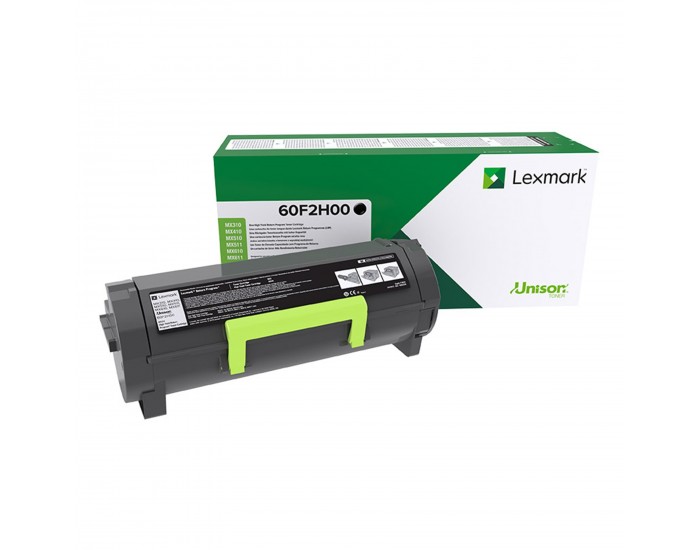 Оригинална тонер касета Lexmark 60F2H00, MX310/MX410/MX510, 10000 страници/5%, Black