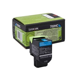 Оригинална тонер касета Lexmark 70C2HC0, CS310/410DN, 3000 страници/5%, Cyan - Lexmark