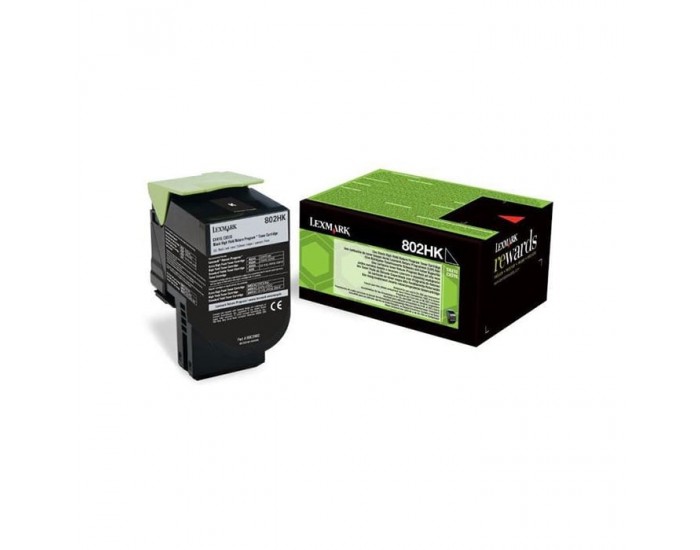 Оригинална тонер касета Lexmark CX310/410/510, 80C2HK0, 4000 страници/5%, Black