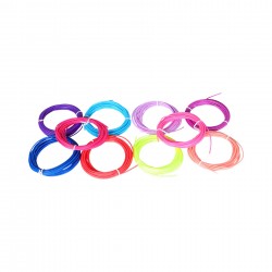 Филамент за 3D писалка, PCL, 10 х 5 m, 10 цвята - Colido