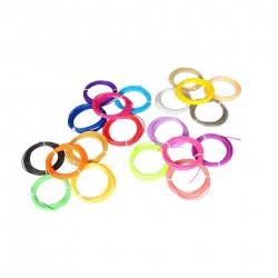 Филамент за 3D писалка, PCL, 20 х 5 m, 20 цвята - Colido