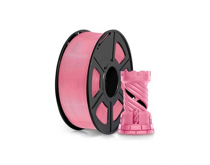 Филамент за 3D принтер, PLA+, 1.75 mm, 1 kg, розов