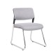 Посетителски стол RFG Evo 4S M, текстил, метална основа, до 120 kg, сив