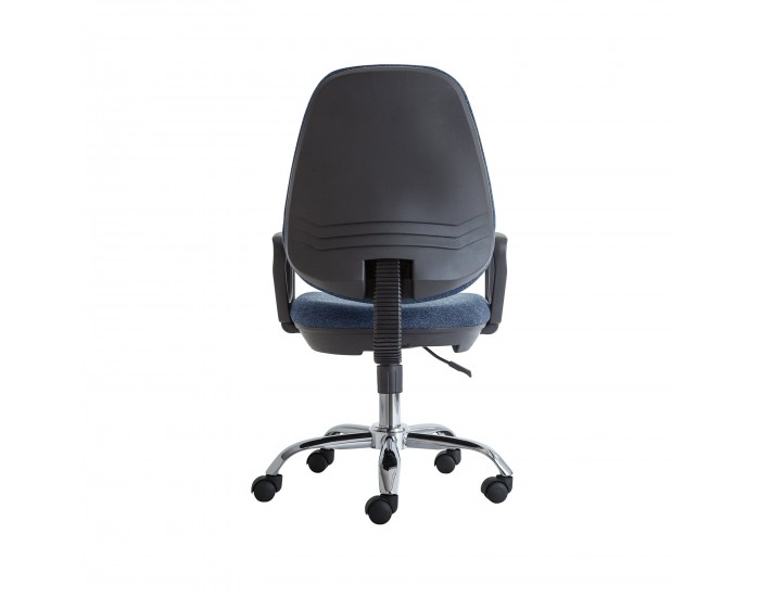 Ергономичен стол RFG Presto Chrome, текстил, до 130 kg, син