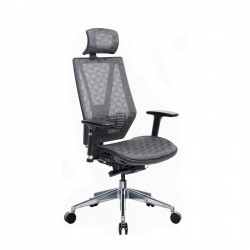 Ергономичен стол RFG TECH@LINE, Multi-function механизъм, до 250 kg, сив - Rfg