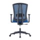 Ергономичен офис стол RFG Primo W, дамаска и меш, Multi-function механизъм, до 130 kg, син