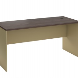 Бюро RFG Lisabon RB104V, 1600 x 700 x 740 mm, тъмен дъб и сиво - Rfg