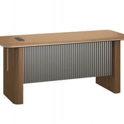 Бюро RFG Parma, 1800 х 800 х 760 mm, ПДЧ 50 mm, орех и перлен графит - Rfg