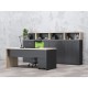 Стелаж RFG Boxi M, метален, 72 х 37 х 212 cm, черен