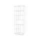 Стелаж RFG Boxi S, метален, 720 х 370 х 2120 mm, бял