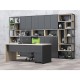 Стелаж RFG Boxi M, метален, 720 х 370 х 2120 mm, черен