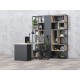 Стелаж RFG Boxi M, метален, 720 х 370 х 2120 mm, черен