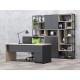 Стелаж RFG Boxi M, метален, 720 х 370 х 2120 mm, черен