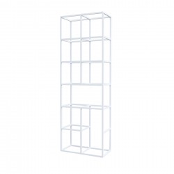 Стелаж RFG Boxi S, метален, 720 х 370 х 2120 mm, бял - Rfg