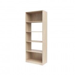 Стелаж RFG Libra 2, с 5 рафта, 766 х 400 х 1993 mm, ПДЧ, светъл дъб - Rfg