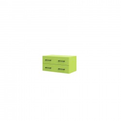 Шкаф RFG Libra 7, 730 х 382 х 365 mm, с чекмеджета, ПДЧ, зелен - Rfg