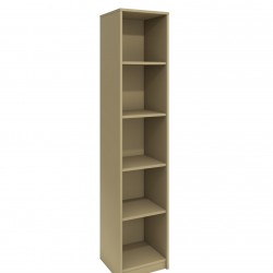 Етажерка RFG RS3 Elmaz, 420 х 400 х 2000 mm, ПДЧ 18 mm, сива - Rfg