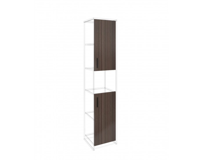Врата RFG RV3 Elmaz S3, 380 х 18 х 760 mm, ПДЧ 18 mm, 2 броя в комплект, австралийски дъб