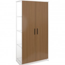 Врата RFG RV2 Parma, 380 х 18 х 1540 mm, ПДЧ 18 mm, 2 броя в комплект, орех - Rfg
